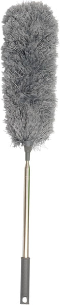 1Pc Feather Duster with 30-100Inch Extendable Curtain Poles