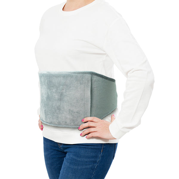 Hot Water Bottle with Cover and Waist Strap