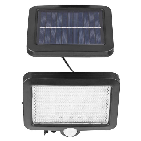 Solar Powered 56-LED Wall-Mounted Security Light