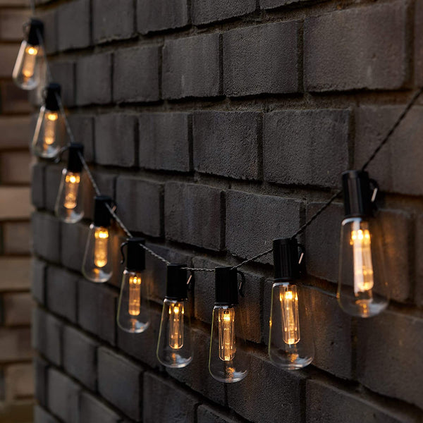 LED Vintage-Style Solar Edison Bulbs