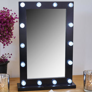 LED Hollywood Table Mirror