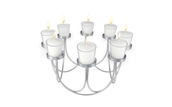 8 Headed Candle Holder