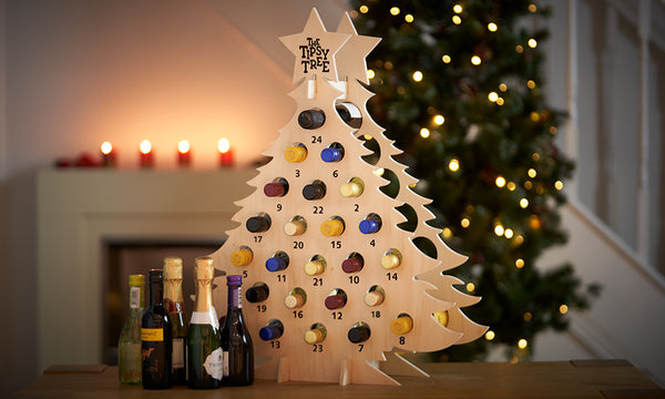 Christmas Wine Tree