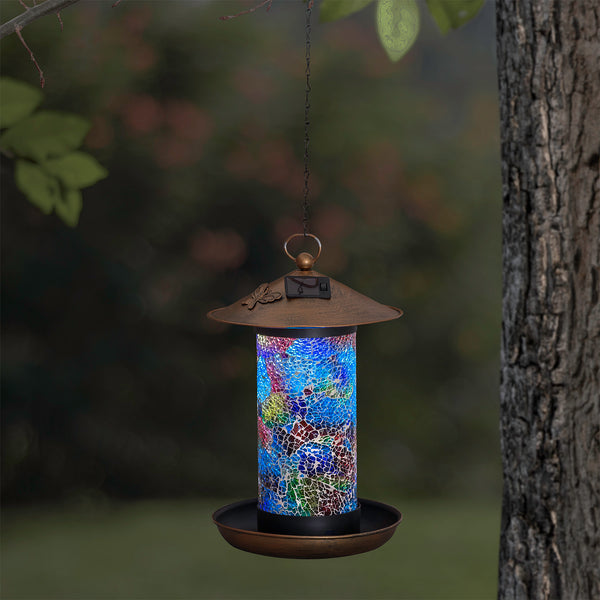 LED Solar Hanging Bird Feeder