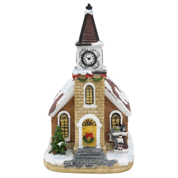 LED Christmas House & Clock Tower