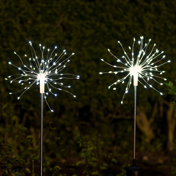 LED Starburst Firework Stake Light