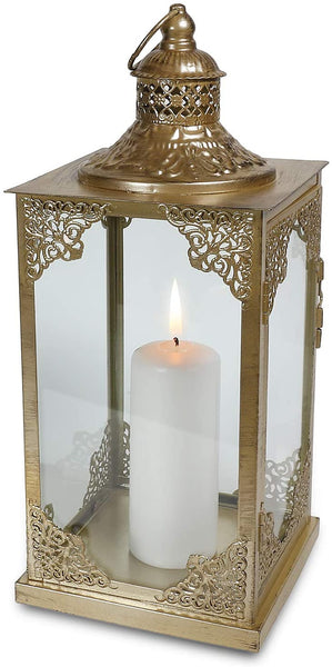 Bronze Candle Lantern