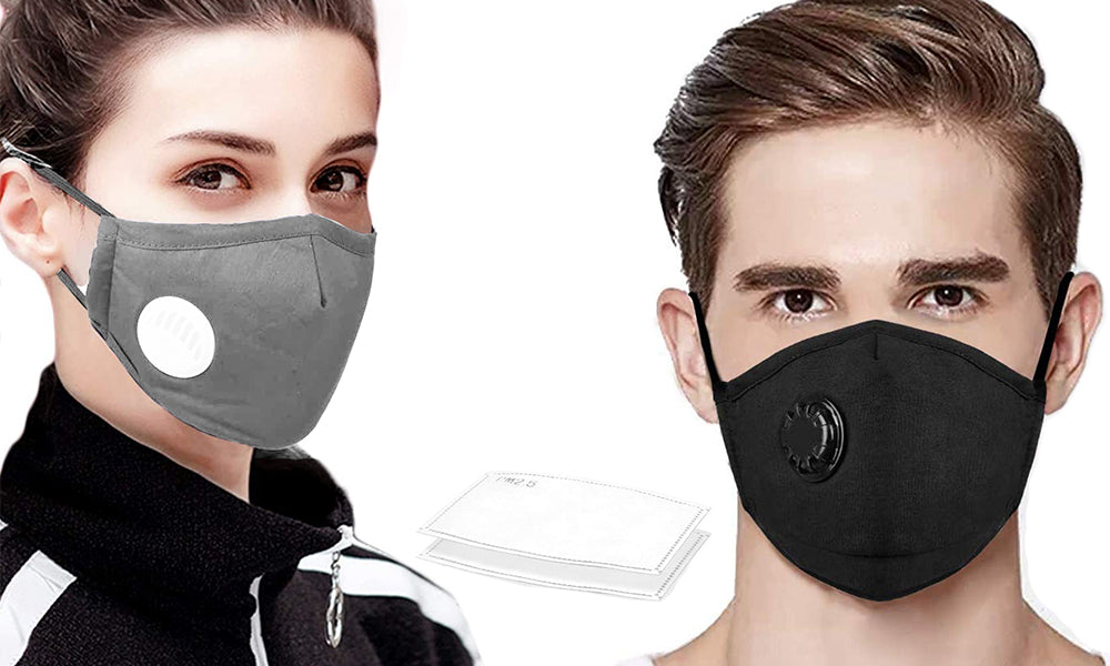 Reusable Mask With 12 Filters
