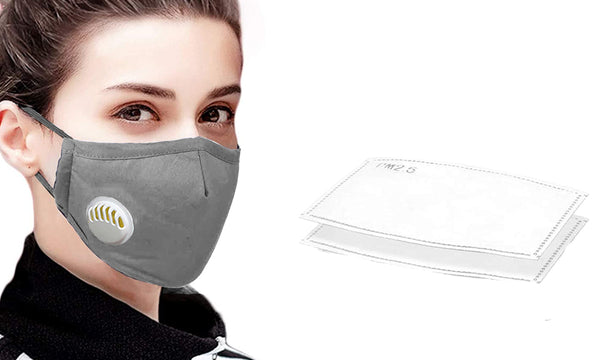 Reusable Cotton Mask with Filter