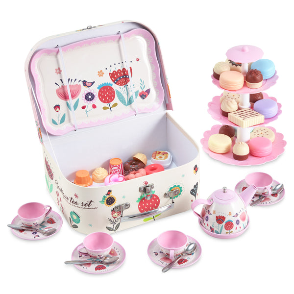 47-Piece Afternoon Kids Tea Party Set