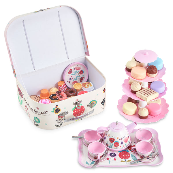 47-Piece Afternoon Kids Tea Party Set