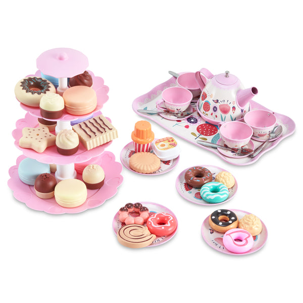 47-Piece Afternoon Kids Tea Party Set