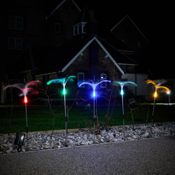 Remote-Controlled Solar Powered Outdoor Jellyfish Lights