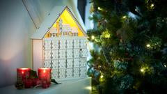 LED Wooden Advent Calendar