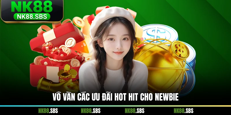 Vô vàn các ưu đãi hot hit cho Newbie